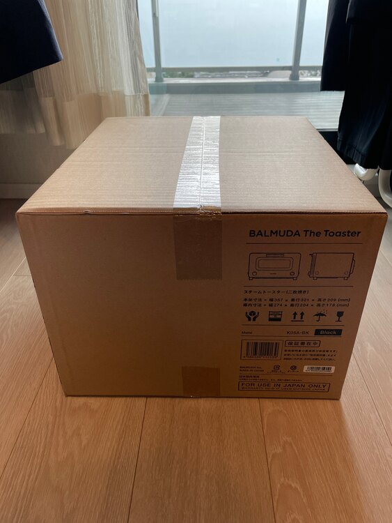 バルミューダ　スチームトースター　KO5A-BK（家電）の商品画像 - 査定依頼日：2024年12月28日 - 最高査定価格：9,400円