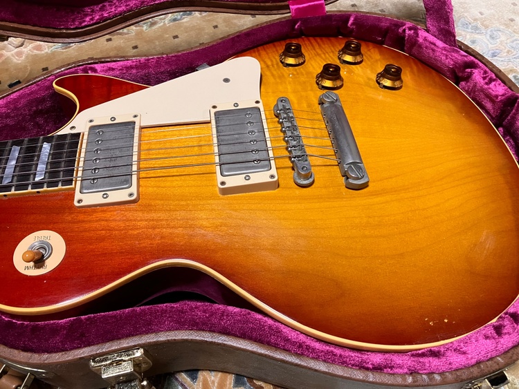 レスポール　58reissue 2002年製　サンバースト（ピアノ・楽器・PA機材）の商品画像 - 査定依頼日：2026年3月31日 - 最高査定価格：370,000円