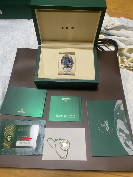 126234（高級時計）の商品画像 - 査定依頼日：2025年12月9日 - 最高査定価格：1,920,000円