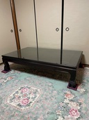 黒檀　机（美術品・骨董品）の商品画像 - 査定依頼日：2025年12月19日 - 最高査定価格：500円