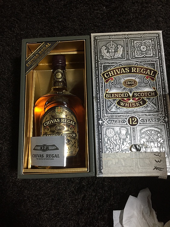キリン CHIVAS REGAL（お酒）の商品画像 - 査定依頼日：2020年3月28日 - 最高査定価格：800円