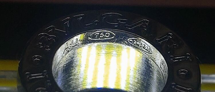 ブルガリピーゼロワン（金・貴金属）の商品画像 - 査定依頼日：2025年11月11日 - 最高査定価格：170,000円