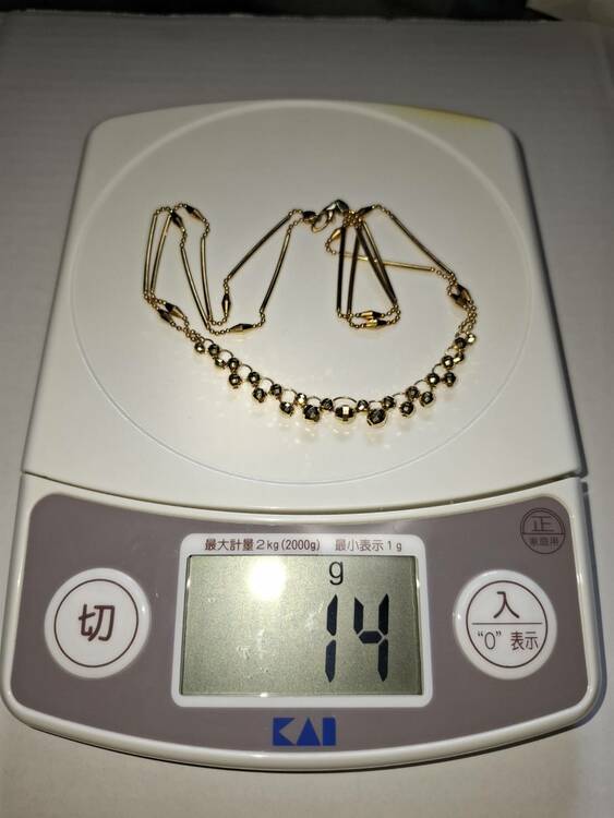 ネックレス（金・貴金属）の商品画像 - 査定依頼日：2026年1月31日 - 最高査定価格：257,334円