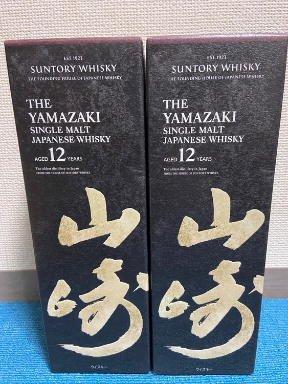 ウイスキー サントリー山崎 （お酒）の商品画像 - 査定依頼日：2025年12月27日 - 最高査定価格：37,000円