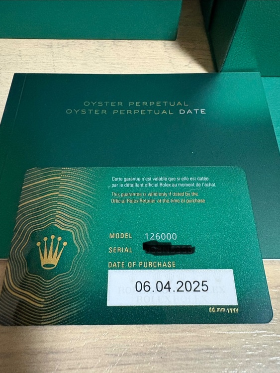 ロレックス パーペチュアル 1260000（高級時計）の商品画像 - 査定依頼日：2026年1月28日 - 最高査定価格：1,900,000円