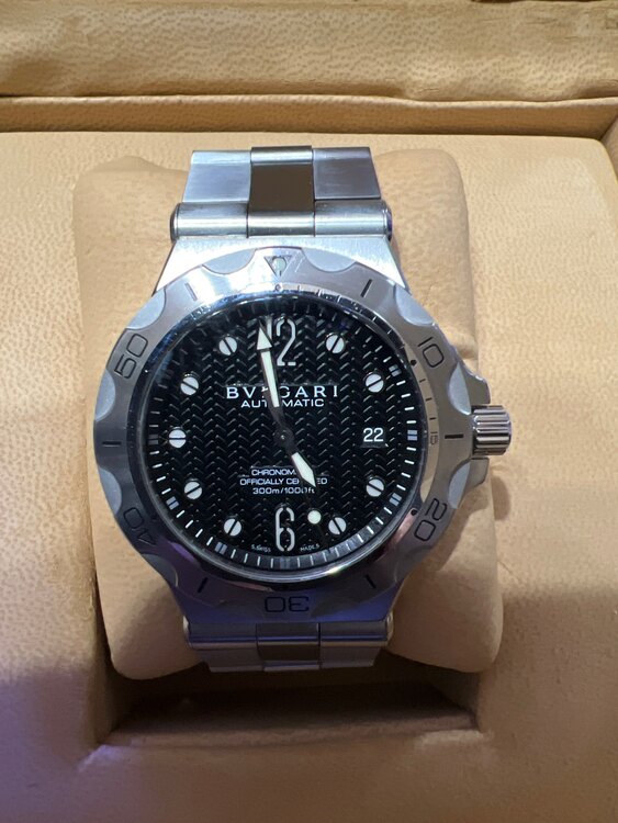 ブルガリ ディアゴノ D0790  DP42S  （高級時計）の商品画像 - 査定依頼日：2025年4月22日 - 最高査定価格：200,000円