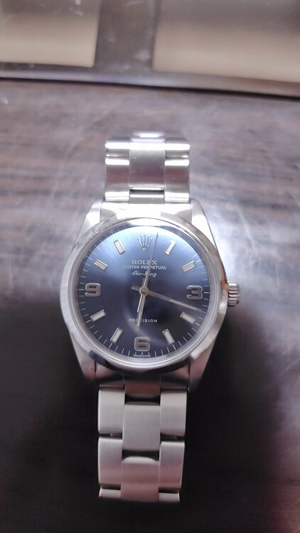 ロレックス エアキング 14000M K280643（高級時計）の商品画像 - 査定依頼日：2026年4月7日 - 最高査定価格：800,000円