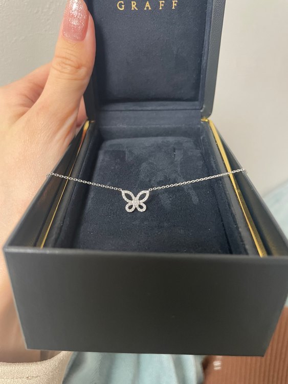 グラフ　バタフライ　ネックレス（宝石）の商品画像 - 査定依頼日：2023年4月27日 - 最高査定価格：600,000円