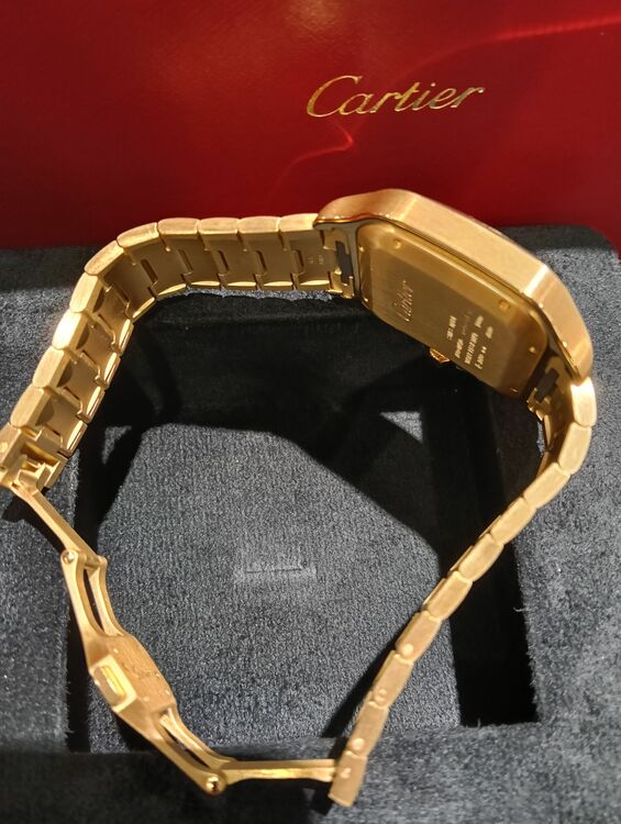 サントスLM（高級時計）の商品画像 - 査定依頼日：2025年8月5日 - 最高査定価格：5,000,000円