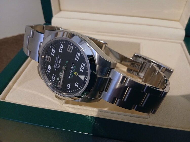 ロレックス エアキング 11690（高級時計）の商品画像 - 査定依頼日：2026年1月18日 - 最高査定価格：1,000,000円