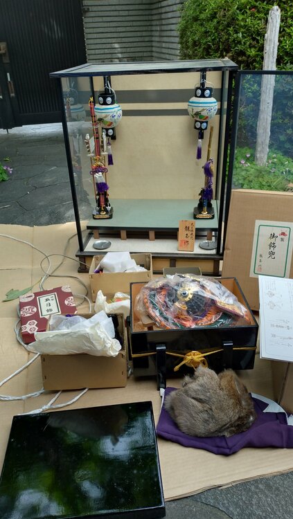 5月人形ヴィンテージ　寿楽斎明玉作絵入り　電気付き提灯付きオルゴール付き（美術品・骨董品）の商品画像 - 査定依頼日：2026年4月27日 - 最高査定価格：100,000円