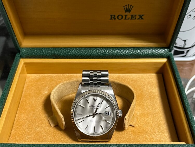 ロレックス デイトジャスト 1623（高級時計）の商品画像 - 査定依頼日：2025年1月18日 - 最高査定価格：920,000円