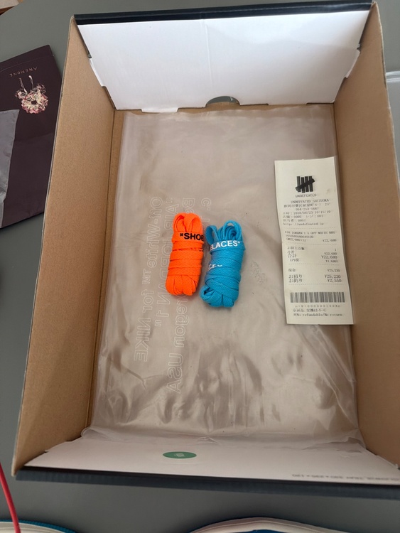 AIR JORDAN 1X OFF-WHITE NRG（古着・ファッション）の商品画像 - 査定依頼日：2026年9月6日 - 最高査定価格：120,000円