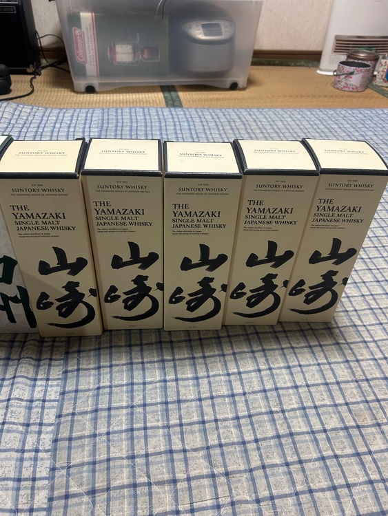 ウイスキー サントリー山崎（お酒）の商品画像 - 査定依頼日：2026年8月7日 - 最高査定価格：210,000円