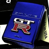 zippoライター　R34GTモデル　ブルー（喫煙具）の商品画像 - 査定依頼日：2025年10月7日 - 最高査定価格：2,400円