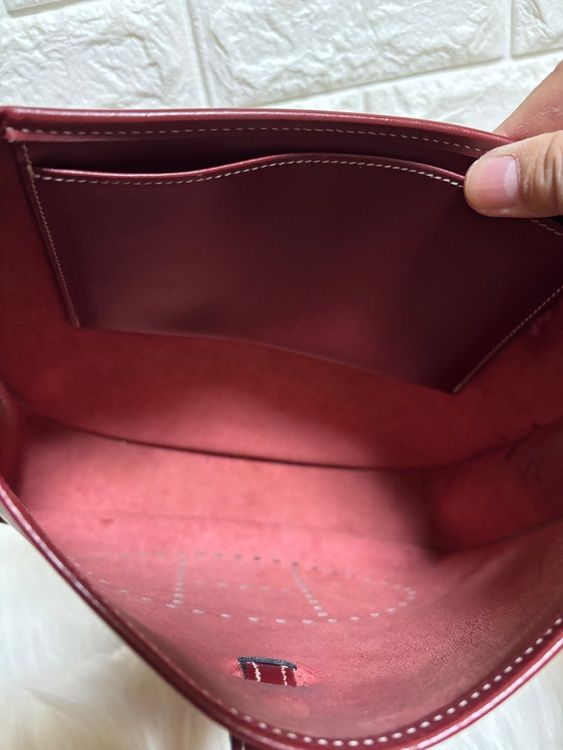 エルメス エブリン1ＰＭ ボックスカーフ ルージュアッシュ □D刻印（ブランドバッグ）の商品画像 - 査定依頼日：2025年11月21日