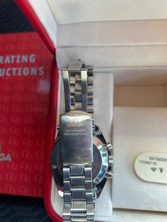 オメガ スピードマスター 35705000（高級時計）の商品画像 - 査定依頼日：2026年2月3日 - 最高査定価格：630,000円