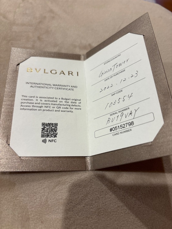 ブルガリ その他 10355（高級時計）の商品画像 - 査定依頼日：2025年8月12日 - 最高査定価格：2,800,000円