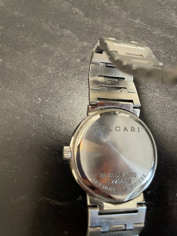 ブルガリ ブルガリブルガリ BB33SS （高級時計）の商品画像 - 査定依頼日：2025年3月19日 - 最高査定価格：90,000円