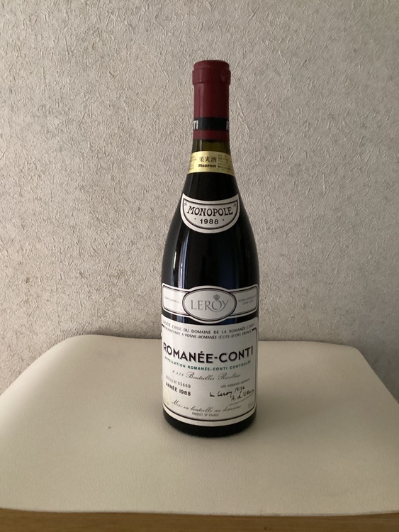 ワイン ロマネコンティ（お酒）の商品画像 - 査定依頼日：2026年8月9日 - 最高査定価格：1,500,000円
