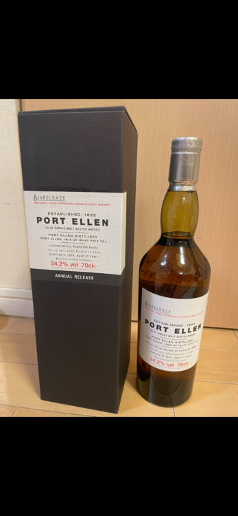 ポートエレン（お酒）の商品画像 - 査定依頼日：2025年12月21日 - 最高査定価格：180,000円