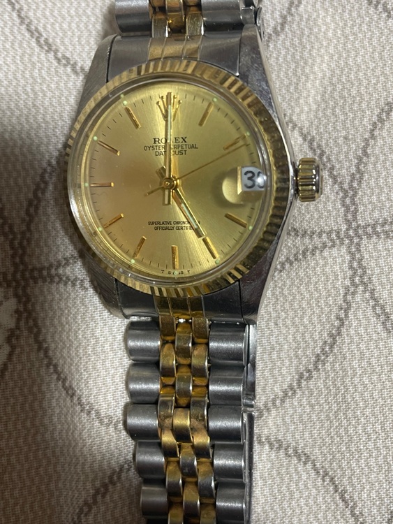 ロレックス デイトジャスト （高級時計）の商品画像 - 査定依頼日：2025年7月30日 - 最高査定価格：600,000円