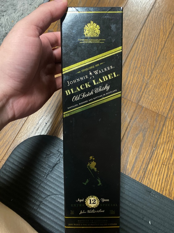 ウイスキー ジョニーウォーカー （お酒）の商品画像 - 査定依頼日：2025年11月19日 - 最高査定価格：1,500円