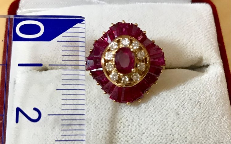 ルビーの指輪（宝石）の商品画像 - 査定依頼日：2022年12月4日 - 最高査定価格：40,000円