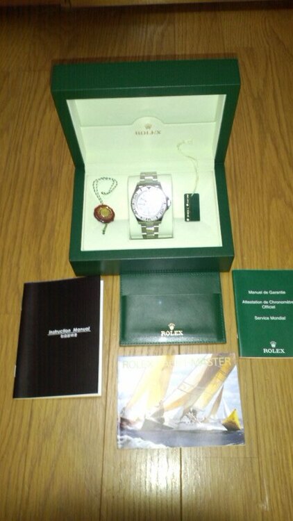 ロレックス ヨットマスター 1662（高級時計）の商品画像 - 査定依頼日：2025年1月20日 - 最高査定価格：1,300,000円