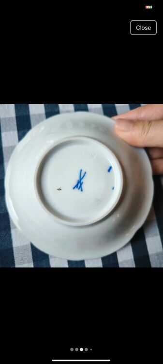 マイセン　Bフォーム　モカカップとソーサー（美術品・骨董品）の商品画像 - 査定依頼日：2025年10月18日 - 最高査定価格：15,000円