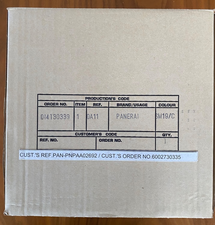 パネライルミノールマリーナ（高級時計）の商品画像 - 査定依頼日：2026年1月11日 - 最高査定価格：520,000円