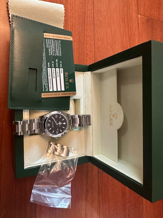 エクスプローラー（高級時計）の商品画像 - 査定依頼日：2024年12月14日 - 最高査定価格：800,000円