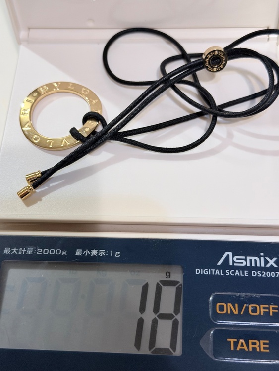BVLGARI 18kイエローゴールド ネックレス（金・貴金属）の商品画像 - 査定依頼日：2026年10月10日 - 最高査定価格：220,000円