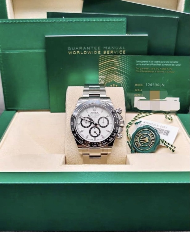 ロレックス ROLEX コスモグラフ デイトナ 126500ln（高級時計）の商品画像 - 査定依頼日：2026年7月18日 - 最高査定価格：62,500,000円
