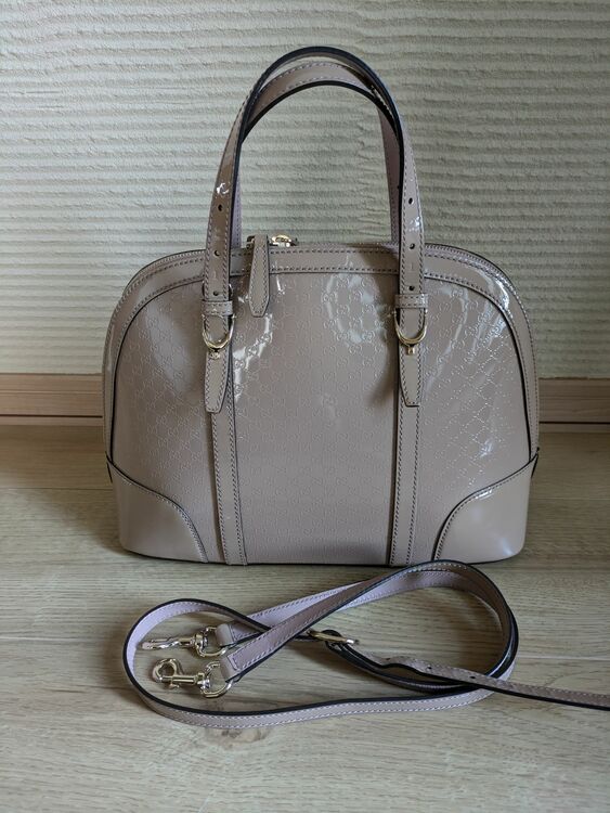 グッチニース マイクログッチシマ 2WAYハンドバッグ 型　番	309617（ブランドバッグ）の商品画像 - 査定依頼日：2025年10月28日 - 最高査定価格：60,000円