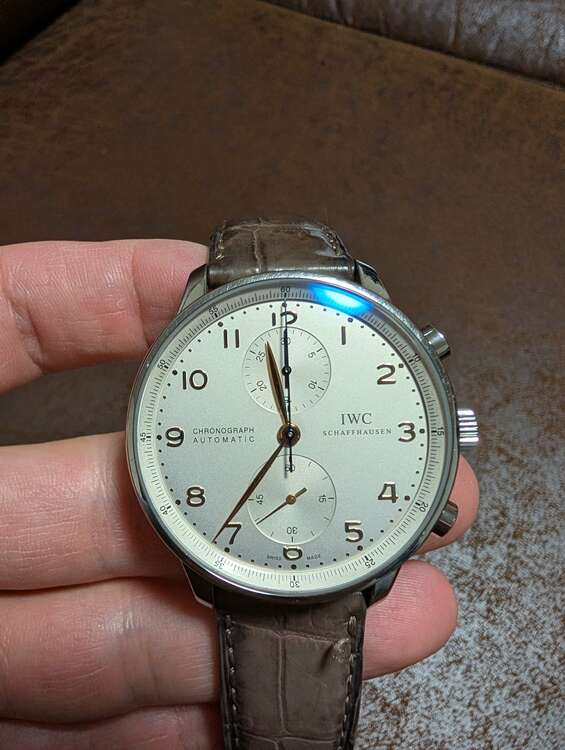 IWC ポルトギーゼ 527529（高級時計）の商品画像 - 査定依頼日：2025年1月16日 - 最高査定価格：500,000円