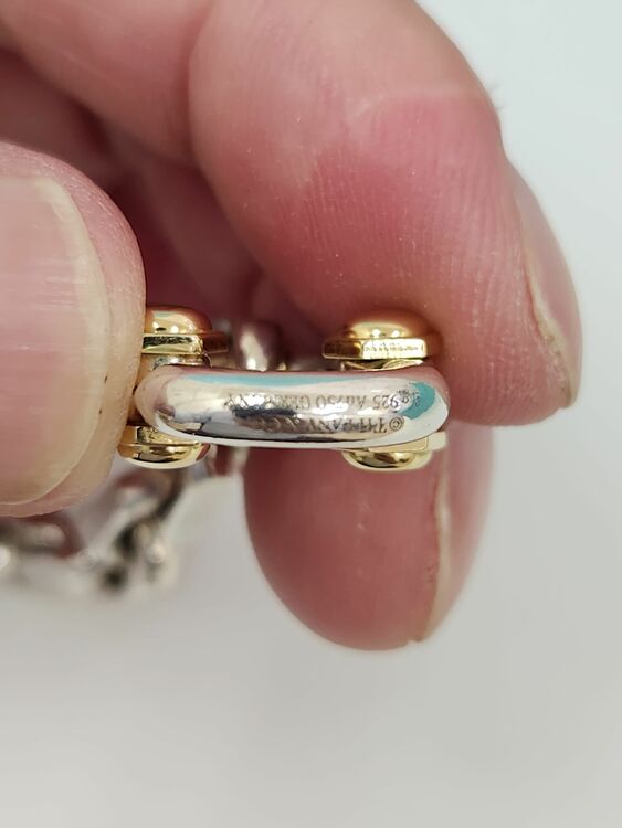 ティファニー1837メイカーズワイルドチェーンブレスレットラージ（金・貴金属）の商品画像 - 査定依頼日：2025年10月5日 - 最高査定価格：120,000円