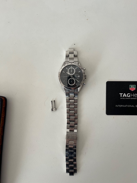 タグホイヤー カレラ タグ CV2016.BA0786 ブラック（高級時計）の商品画像 - 査定依頼日：2025年12月6日 - 最高査定価格：105,000円