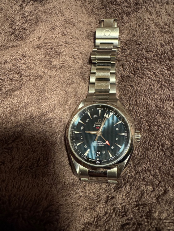 Seamaster Aqua Terra GMT Co-Axial（高級時計）の商品画像 - 査定依頼日：2026年2月13日 - 最高査定価格：530,000円