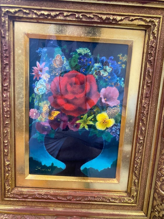 鷹山宇一　「黎明の花」SM（美術品・骨董品）の商品画像 - 査定依頼日：2026年8月31日 - 最高査定価格：55,000円