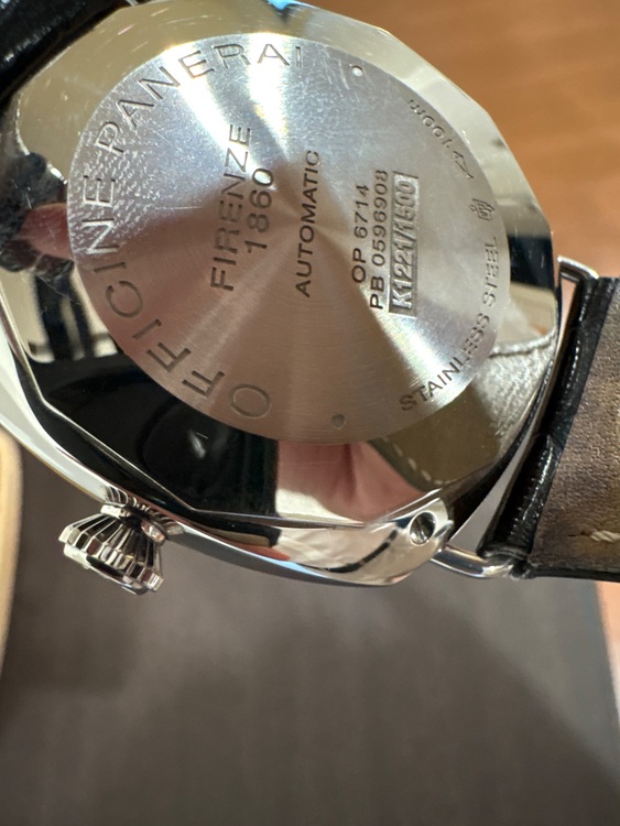 パネライ ラジオミール OP671（高級時計）の商品画像 - 査定依頼日：2025年10月2日 - 最高査定価格：460,000円