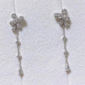 k18ホワイトゴールドダイヤモンドピアス（金・貴金属）の商品画像 - 査定依頼日：2025年11月28日 - 最高査定価格：20,000円