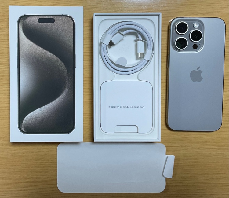 iPhone iPhone 15 Pro 256GB SIMフリー（スマホ）の商品画像 - 査定依頼日：2026年9月27日 - 最高査定価格：92,000円