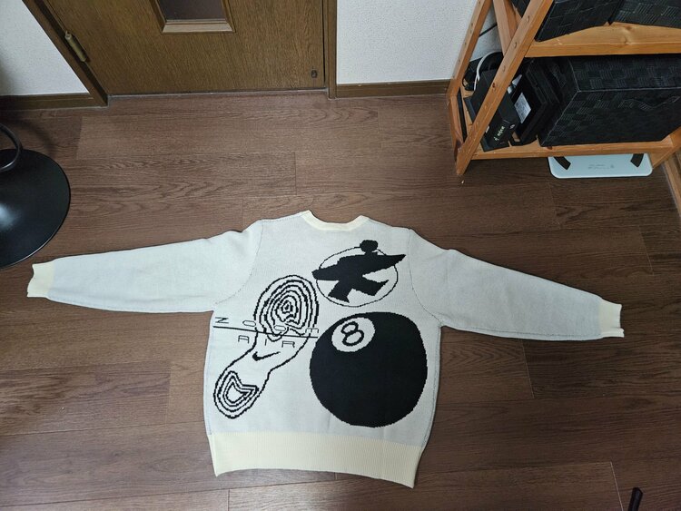 NIKE×ストゥーシー ニット（古着・ファッション）の商品画像 - 査定依頼日：2026年2月2日 - 最高査定価格：5,000円