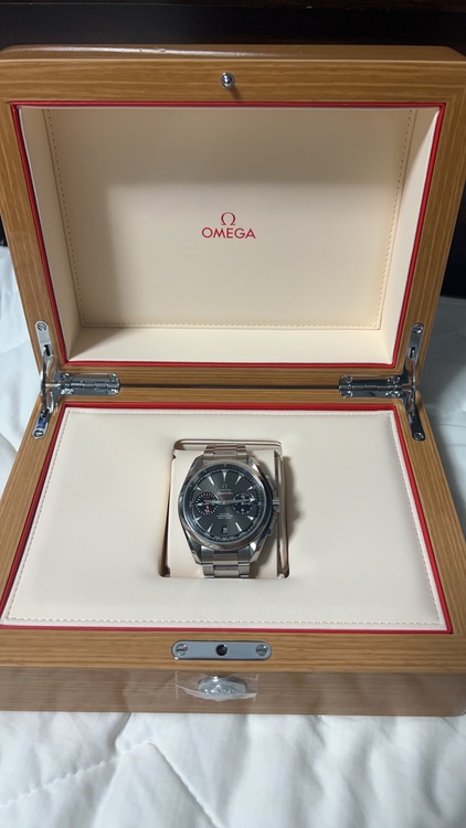 オメガ シーマスター アクアテラ　GMT15（高級時計）の商品画像 - 査定依頼日：2025年6月30日 - 最高査定価格：580,000円