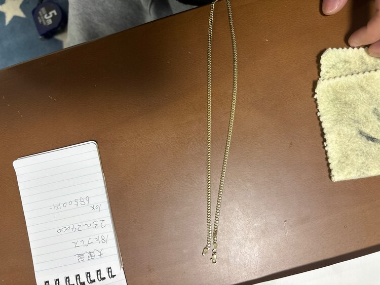 10Kゴールドの喜平のネックレスのみです。おいくらになるでしょうか？？（金・貴金属）の商品画像 - 査定依頼日：2025年2月5日 - 最高査定価格：5,000円