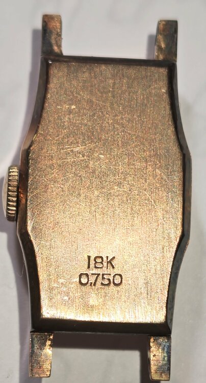 DEN-RO 手巻き腕時計17石 18K-750金無垢ケース稼働品（高級時計）の商品画像 - 査定依頼日：2026年4月24日 - 最高査定価格：100,000円