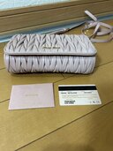 ミュウミュウマテラッセショルダーバッグ（ブランドバッグ）の商品画像 - 査定依頼日：2024年11月2日 - 最高査定価格：32,000円