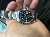 Rolex GMTマスター 赤青ベゼル（高級時計）の商品画像 - 査定依頼日：2019年4月8日 - 最高査定価格：1,000,000円