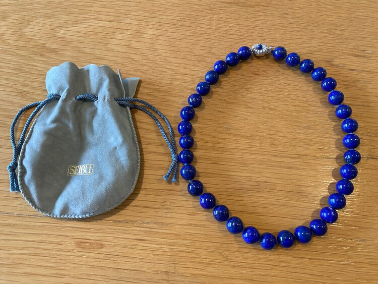 ラピスラズリネックレス（宝石）の商品画像 - 査定依頼日：2025年6月2日 - 最高査定価格：5,000円